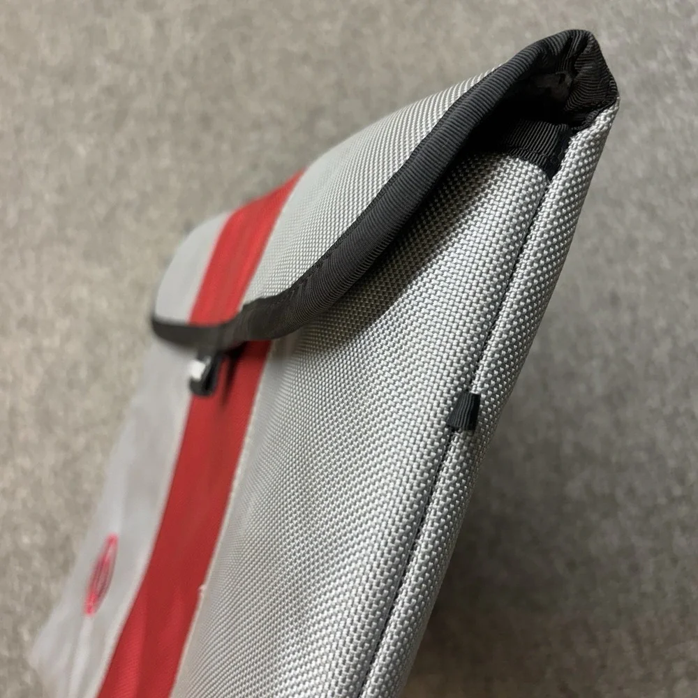 VTG Timbuk2 Classic Padded Laptop Sleeve Case Red Gray Tablet Organizer 14